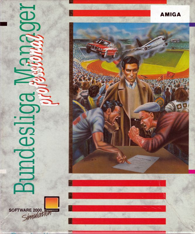 Bundesliga Manager Professional box art for Amiga